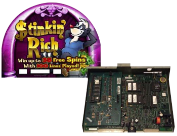 IGT 3902 with Stinkin Rich! Casino Machine Cpus 